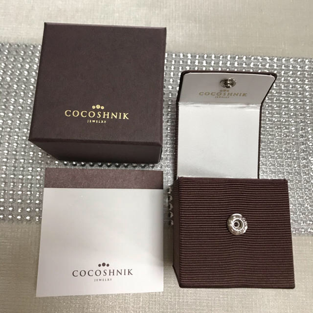 COCOSHNIK(ココシュニック)の専用です！３日間限りSALE！！ココシュニック　変形フープピアス　Mサイズ レディースのアクセサリー(ピアス)の商品写真