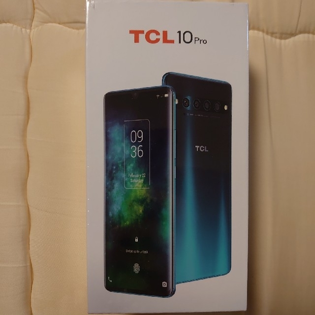 8個CPU種類TCL 10 Pro SIMフリー　アンバーグレイ