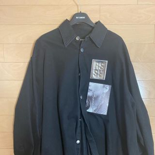 ラフシモンズ(RAF SIMONS)のラフシモンズ/RAF SIMONS ダブルパッチデニムジャケット(Gジャン/デニムジャケット)