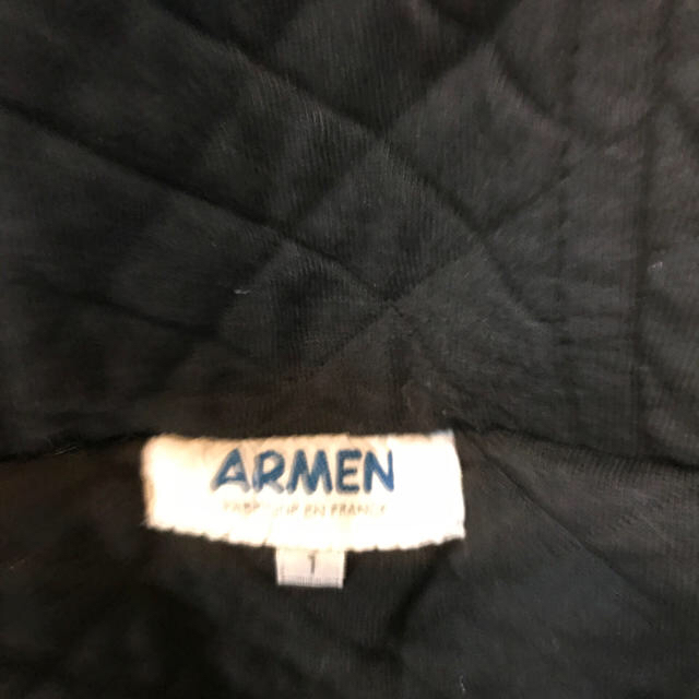 ARMEN(アーメン)のARMEN コットンキルトフード付きアウター レディースのジャケット/アウター(その他)の商品写真