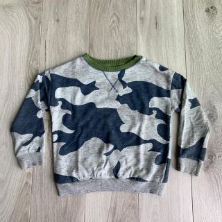 ザラキッズ(ZARA KIDS)のザラ ベビーボーイ ZARA BABY BOY 100cm 迷彩柄トレーナー(その他)