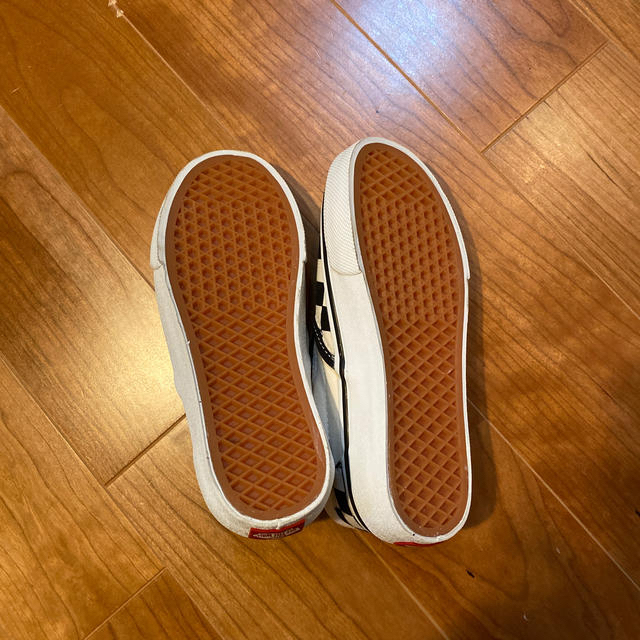 VANS(ヴァンズ)のVANS スリッポン キッズ/ベビー/マタニティのキッズ靴/シューズ(15cm~)(スリッポン)の商品写真