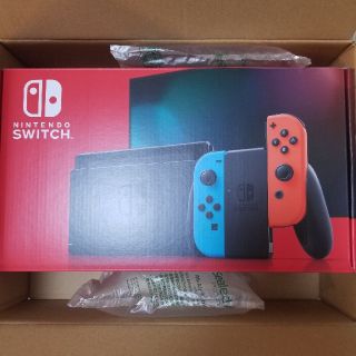 新品未開封 Switch JOY-CON(L) ネオンブルーネオンレッド(家庭用ゲーム機本体)