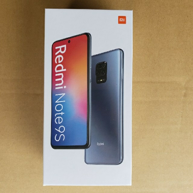 Redmi Note9S 4GB/64GB インターステラーグレースマートフォン本体