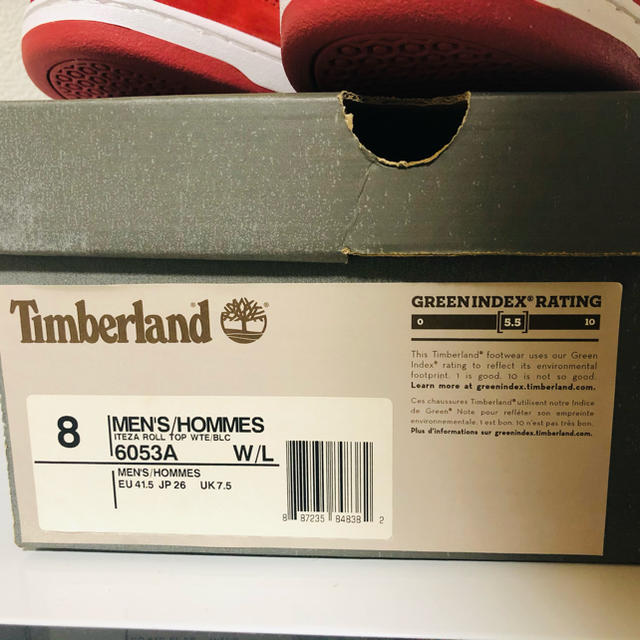 Timberland(ティンバーランド)の大幅値下げ！ Timberland 新品未使用！ 26cm ホワイト メンズの靴/シューズ(スニーカー)の商品写真