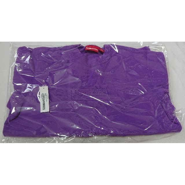 Supreme(シュプリーム)のSupreme Cutout Logo Crewneck Violet S 新品 メンズのトップス(スウェット)の商品写真