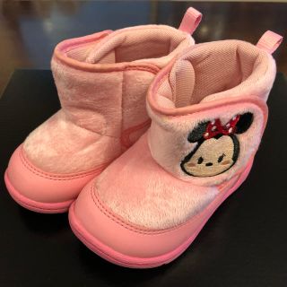 ディズニー(Disney)のミニーちゃんブーツ　14㎝(ブーツ)