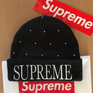 シュプリーム(Supreme)のSupreme StuddedBeanie シュプリーム　ニット帽　ピーニー(ニット帽/ビーニー)