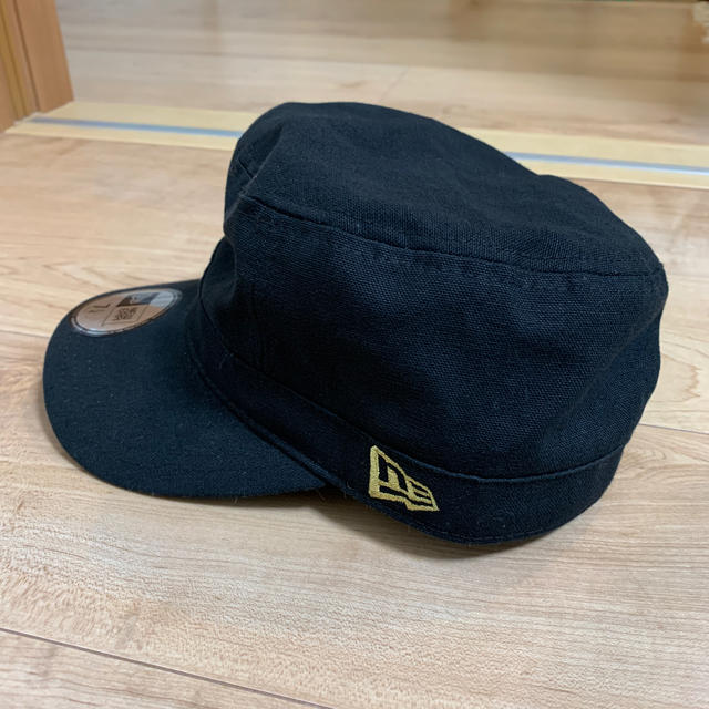 NEW ERA(ニューエラー)のNEW ERA 7 1\4 57.7センチ　ブラック黒 レディースの帽子(キャップ)の商品写真