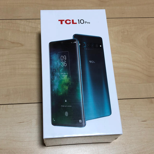 ANDROID(アンドロイド)のTCL 10 Pro 新品未使用　アンバーグレイ スマホ/家電/カメラのスマートフォン/携帯電話(スマートフォン本体)の商品写真