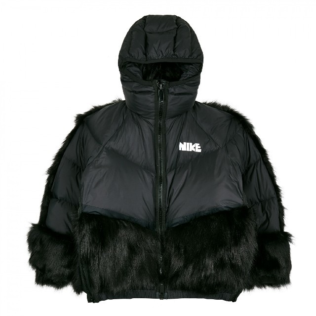 レディース最安値 Nike W Nrg Sacai Parka Black ダウン 新品