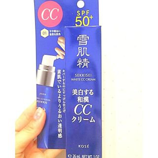 コーセー(KOSE)の雪肌精♡ホワイトCCクリーム 01(その他)