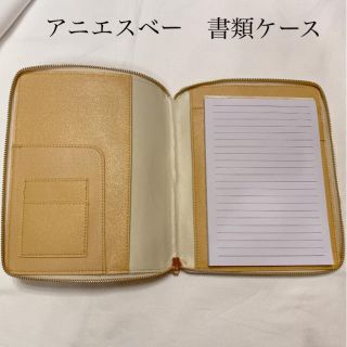 アニエスベー(agnes b.)のアニエスベー　書類ケース　ノート付き（ベージュ）(その他)