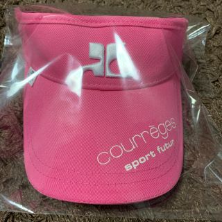 クレージュ(Courreges)のグレージュ バイザー   ここあ様 専用となります(サンバイザー)