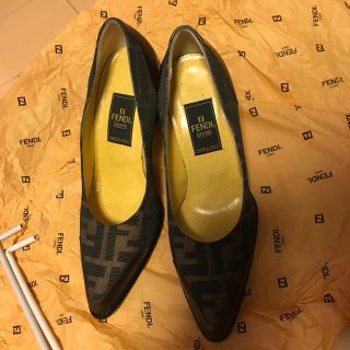 フェンディ(FENDI)の本物　FENDI  zucca  681884    35 1/2   パンプス(ハイヒール/パンプス)