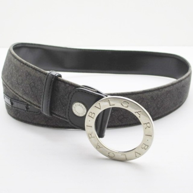 BVLGARI(ブルガリ) ベルト 105/42 グレー 玄関先迄納品 4716円引き www