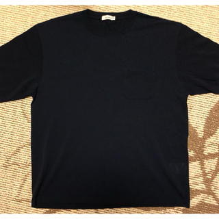 ナナミカ(nanamica)のﾅﾅﾐｶ ｺｯﾄﾝﾘﾈﾝｸﾙｰﾈｯｸ L ﾈｲﾋﾞｰ nanamica (Tシャツ/カットソー(半袖/袖なし))