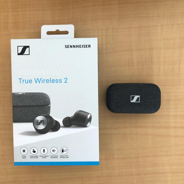 SENNHEISER(ゼンハイザー)のゼンハイザー　MOMENTUM True Wireless 2 スマホ/家電/カメラのオーディオ機器(ヘッドフォン/イヤフォン)の商品写真