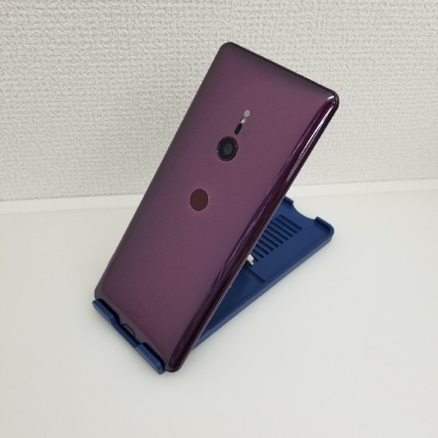 SONY(ソニー)の597 au SIMロック解除済 SOV39 Xperia XZ3 ジャンク スマホ/家電/カメラのスマートフォン/携帯電話(スマートフォン本体)の商品写真