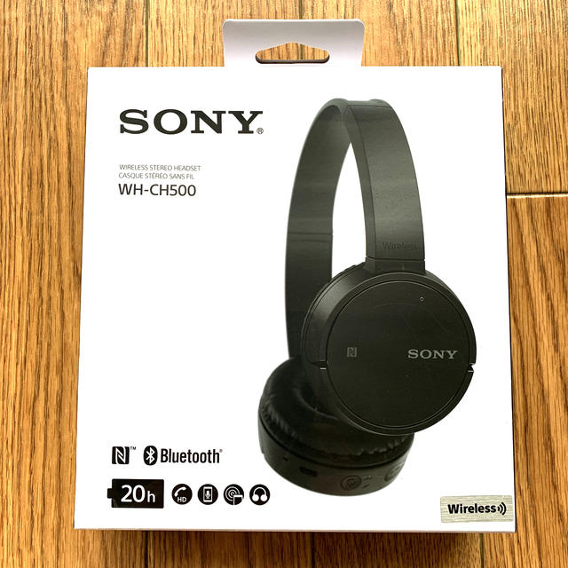 SONY ヘッドフォン　WH-CH500  新品　未開封