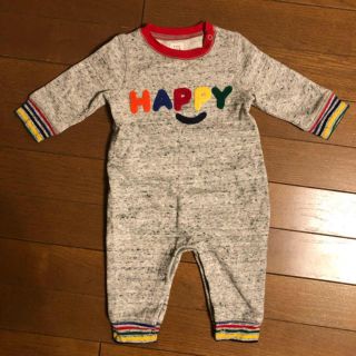 ベビーギャップ(babyGAP)のbaby gap 裏起毛　ロンパース  美品(ロンパース)