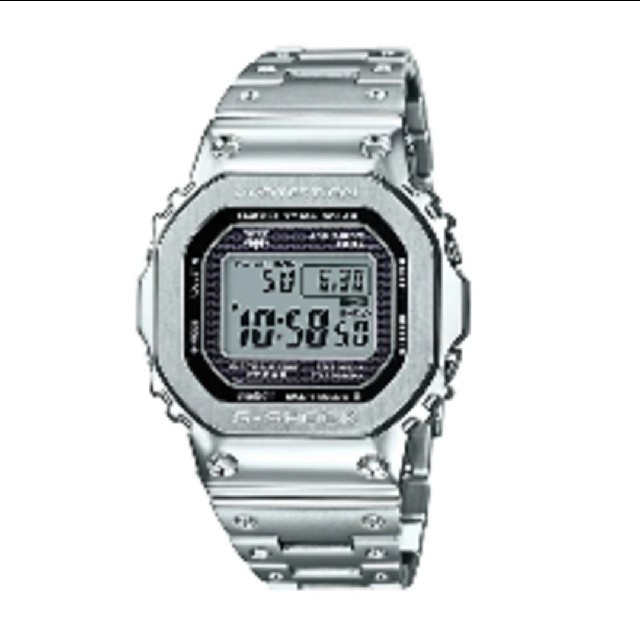 【新品】G-SHOCK GMW-B5000D-1JF フルメタルシルバーメタル