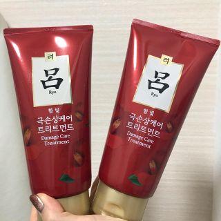 アモーレパシフィック(AMOREPACIFIC)の呂　リョ　3本セット　アモーレパシフィック　ダメージケアトリートメント(トリートメント)