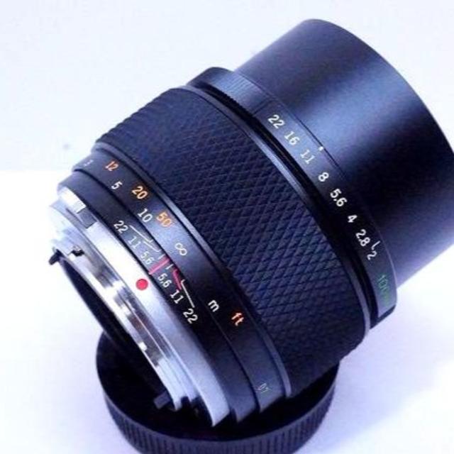 OLYMPUS(オリンパス)の■ 激レア品　OLYMPUS ZUIKO AUTO-T 100mm F2 スマホ/家電/カメラのカメラ(レンズ(単焦点))の商品写真