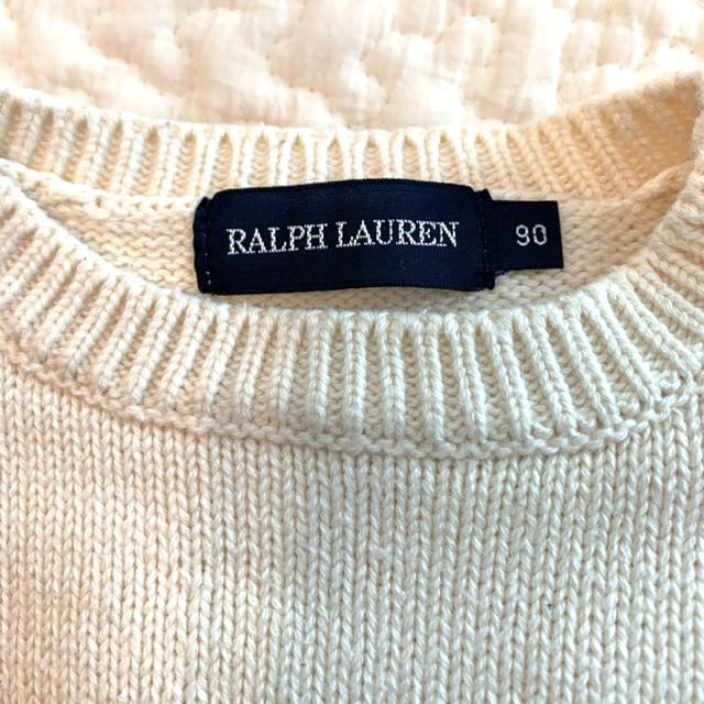 Ralph Lauren(ラルフローレン)のRalph Lauren ラルフローレン ニット 90 キッズ/ベビー/マタニティのキッズ服男の子用(90cm~)(ニット)の商品写真