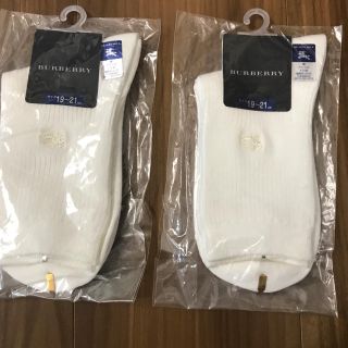 バーバリー(BURBERRY)の★新品★バーバリー靴下2足セット(靴下/タイツ)