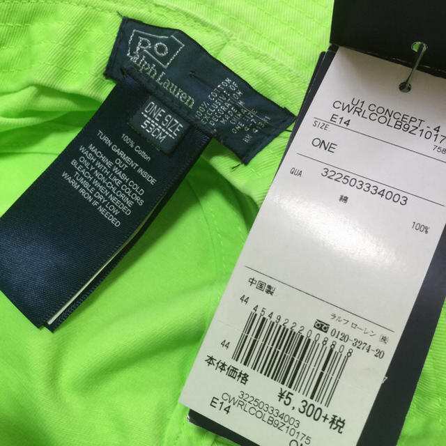 POLO RALPH LAUREN(ポロラルフローレン)の新品✨ビッグポニー バケットハット  キッズ/ベビー/マタニティのこども用ファッション小物(帽子)の商品写真