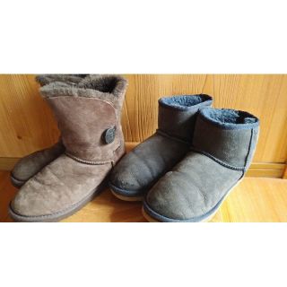 アグ(UGG)のUGGムートンブーツ2足(ブーツ)