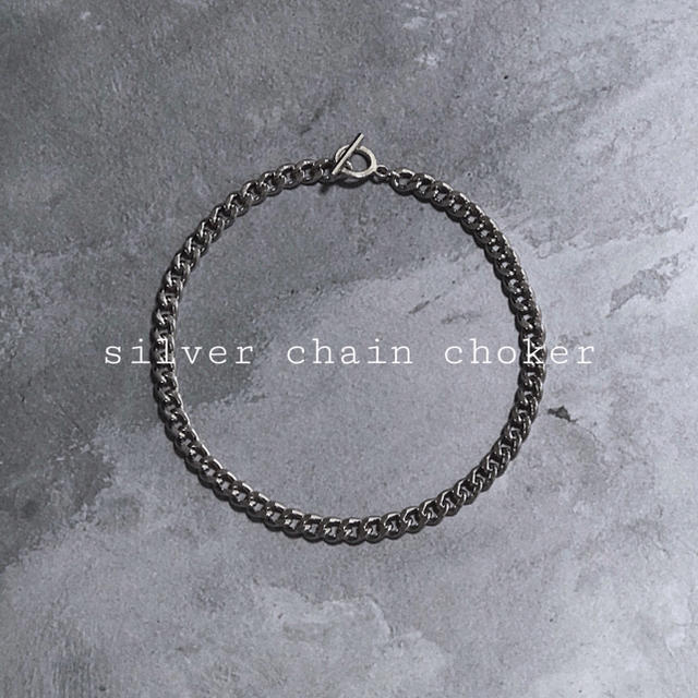 TOGA(トーガ)の再入荷　silver chain choker レディースのアクセサリー(ネックレス)の商品写真