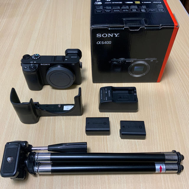 SONY ミラーレス一眼 α6400 ボディ 動作良好 バッテリー等付属品多数