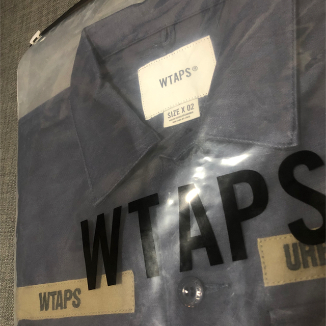 W)taps(ダブルタップス)のM WTAPS 20AW BUDS LS COTTON SATIN NAVY メンズのトップス(シャツ)の商品写真