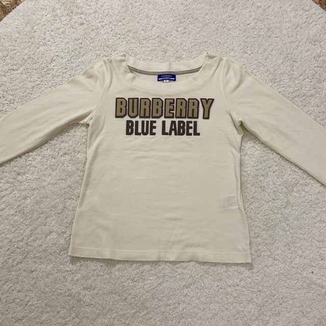 BURBERRY BLUE LABEL(バーバリーブルーレーベル)の【Burberryブルーレーベル】ロングTシャツ レディースのトップス(Tシャツ(長袖/七分))の商品写真