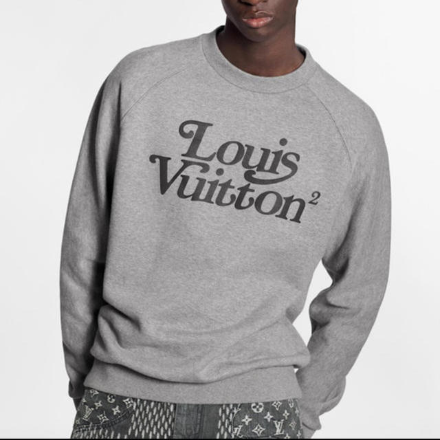 LOUIS VUITTON(ルイヴィトン)のレア♡LOUIS VUITTON NIGO スクエアード スウェットシャツ　M メンズのトップス(スウェット)の商品写真