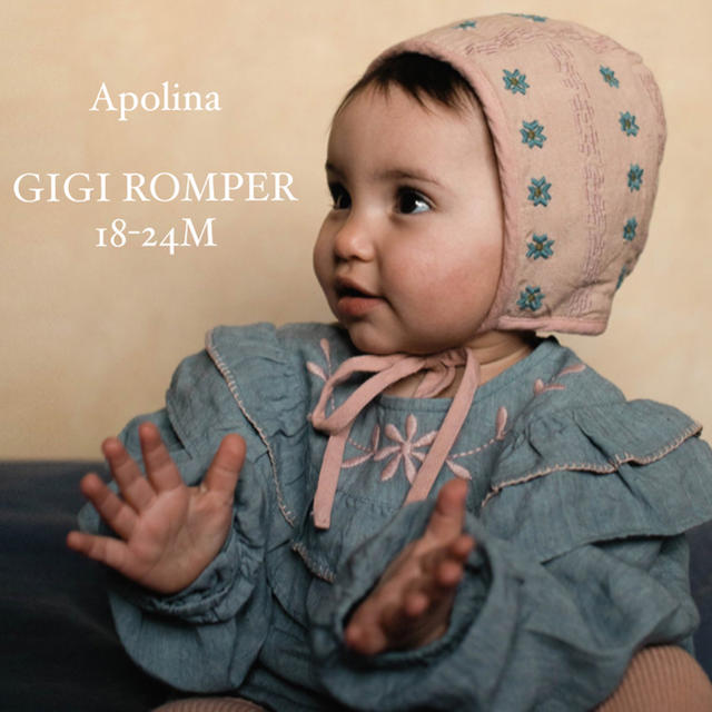 【週末値下げ】Apolina GIGI ROMPER 18-24M