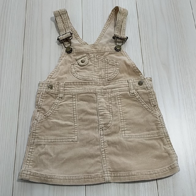 コーデュロイ ジャンパースカート キッズ/ベビー/マタニティのベビー服(~85cm)(スカート)の商品写真