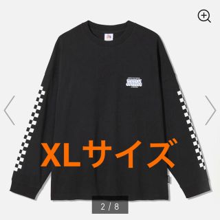 ジーユー(GU)の【超大型店限定】GU studio seven コットンビッグT/XL/ブラック(Tシャツ/カットソー(七分/長袖))