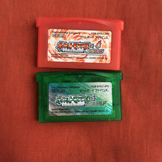 ポケモン ポケットモンスター エメラルド ファイアレッド Gba アドバンス ソフト の通販 By りんご S Shop ポケモンならラクマ