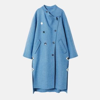 ルシェルブルー(LE CIEL BLEU)のIRENE  Kersey Wool Coat ウールコート(ロングコート)