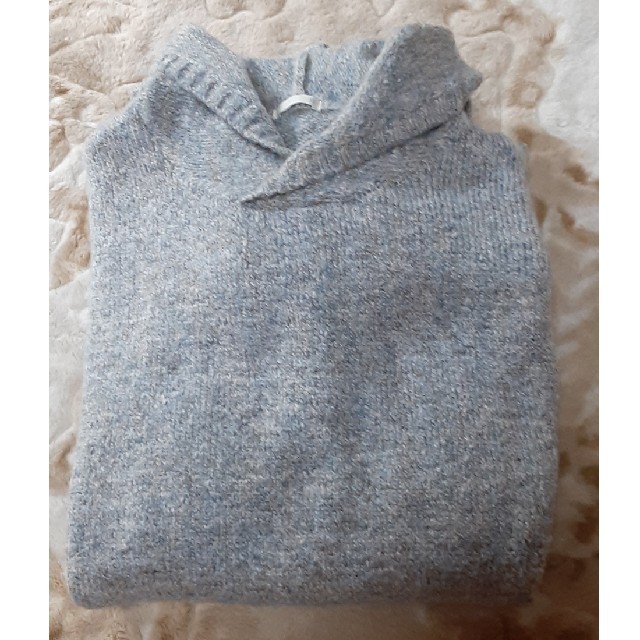 GU(ジーユー)のGUフード付きセーター メンズのトップス(ニット/セーター)の商品写真