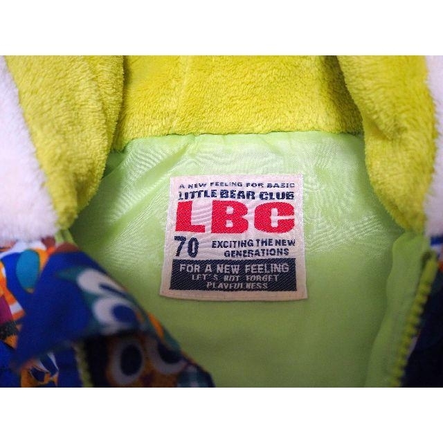 LITTLE BEAR CLUB(リトルベアークラブ)のLBC リトルベアクラブ ジャンプスーツ 70cm キッズ/ベビー/マタニティのベビー服(~85cm)(カバーオール)の商品写真