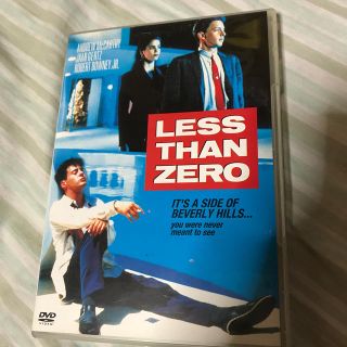 【 希少 】レス・ザン・ゼロ   DVD  セル盤  (外国映画)