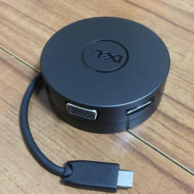 DELL(デル)の情報  デル DELL USB-C モバイルアダプター　DA300【中古】 スマホ/家電/カメラのPC/タブレット(PC周辺機器)の商品写真