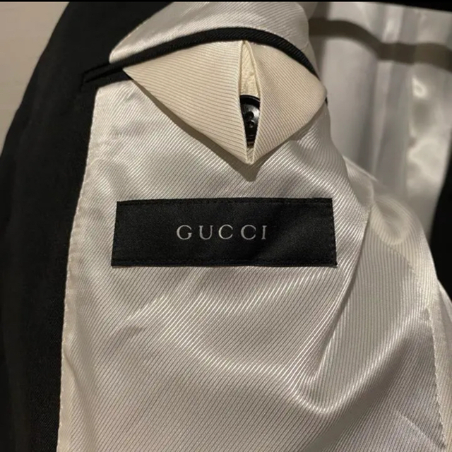 Gucci(グッチ)の国内正規品 15AW GUCCI グッチ ジャケット パンツ セットアップ 50 メンズのスーツ(セットアップ)の商品写真