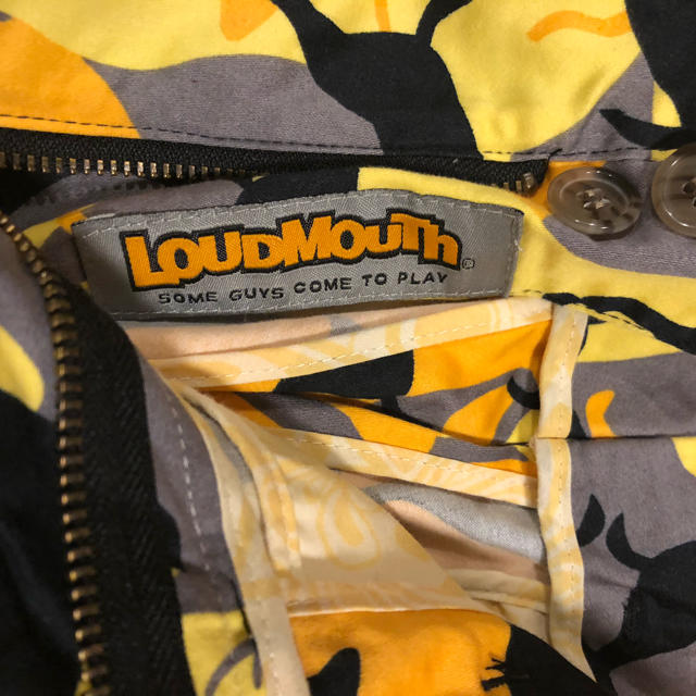 LOUDMOUTH ラウドマウスゴルフ　メンズパンツ Mサイズ