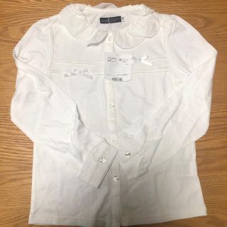 ベベ(BeBe)のBEBE   130  ブラウス　新品(ブラウス)