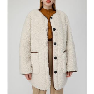 マウジー(moussy)のmoussy リバーシブルボアコート【専用】(ロングコート)